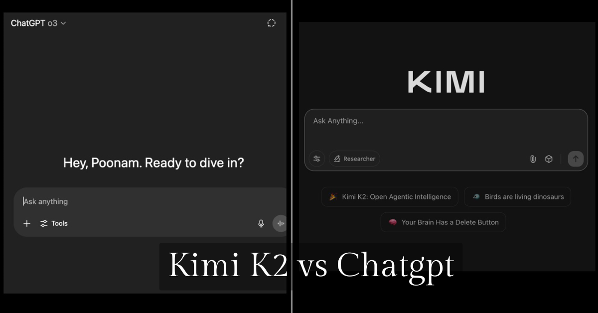 Kimi K2 vs Chatgpt