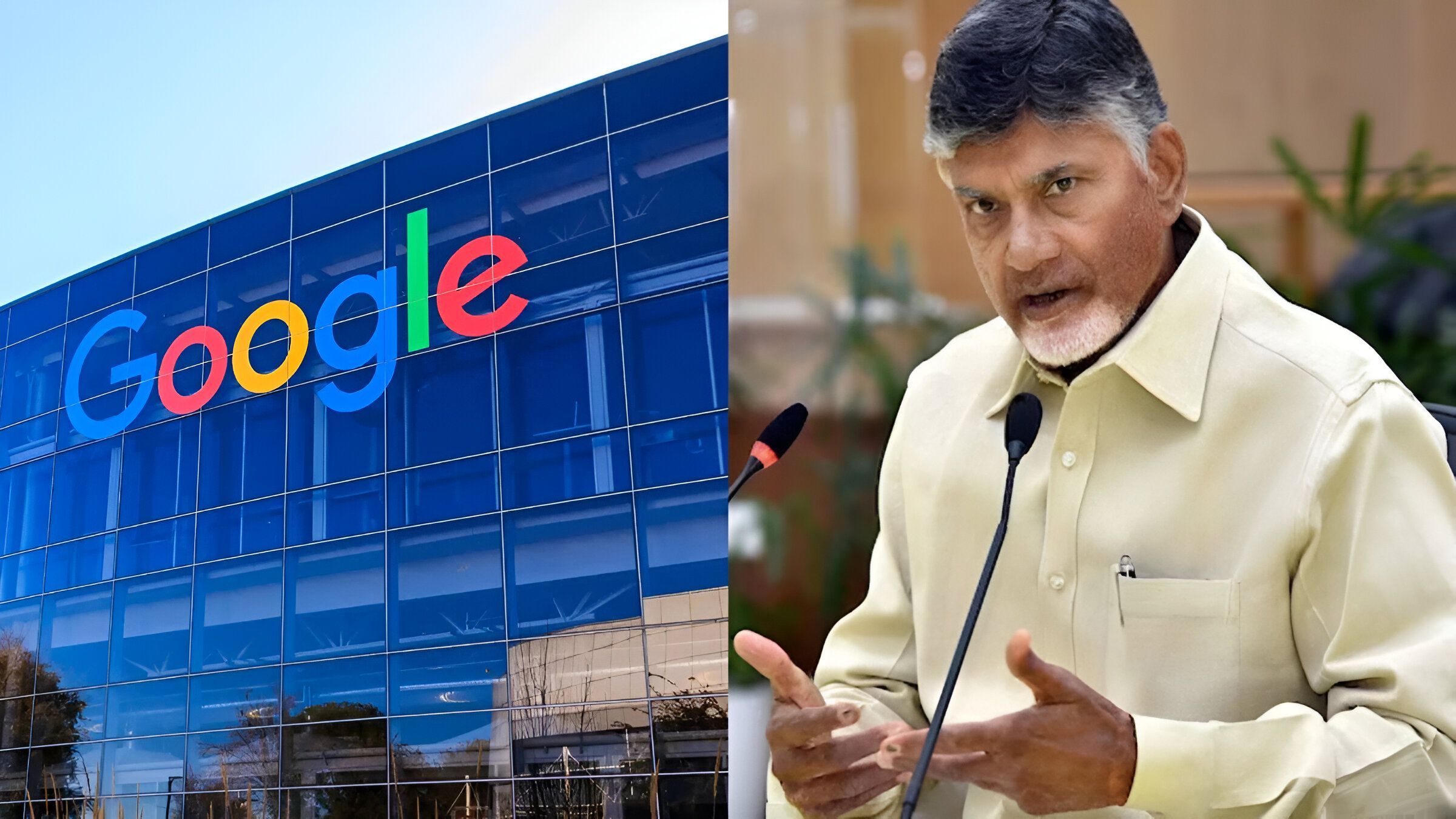 Google Vizag Data Center, its largest outside the US, to boost cloud, AI, jobs, and green tech in Andhra Pradesh, says CM Chandrababu Naidu.